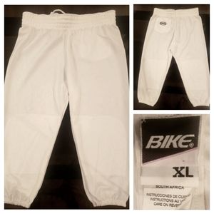 BIKE Brand Baseball/Softball Athletic Pants Capris, Size Youth XL